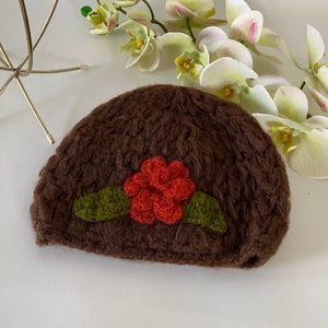 Vintage 1970s Knitted Cap/Beanie made in Japan